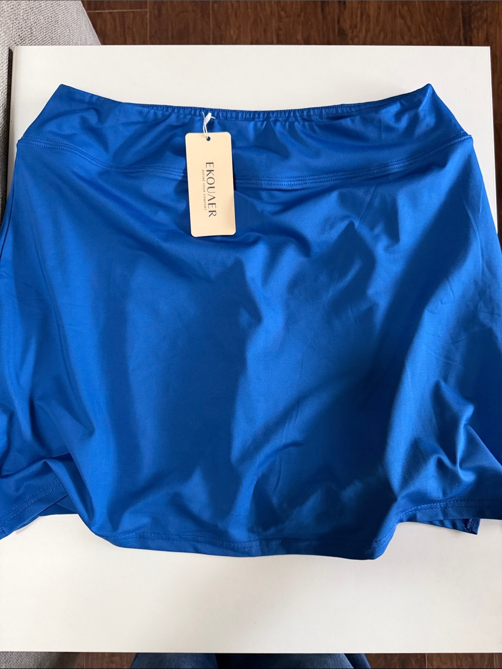 Ekouaer Women’s Athletic Skort in Royal Blue